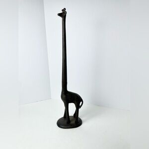 COPY - Cast Iron Giraffe Figurine Paper Towel Holder Toilet Tissue Stand Door S…